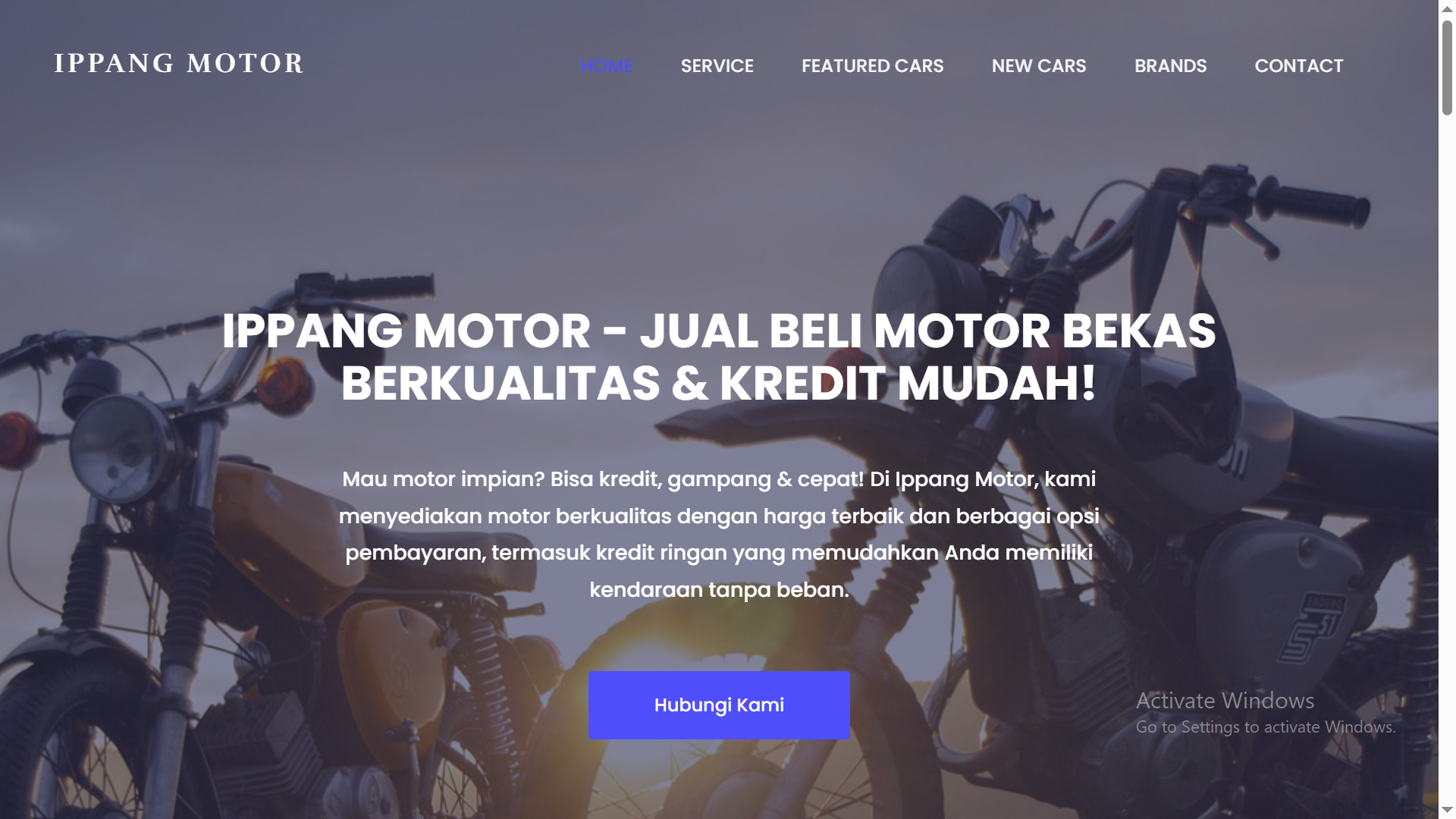 Used Motorcycle Marketplace Website